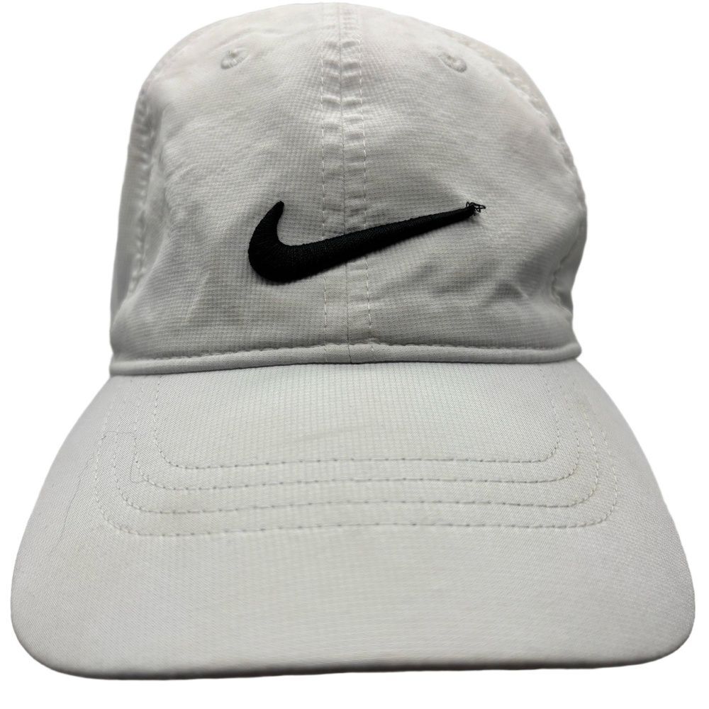 Nike Legacy91 Dri-Fit White Baseball Hat Cap Adjustable Strapback Swoosh